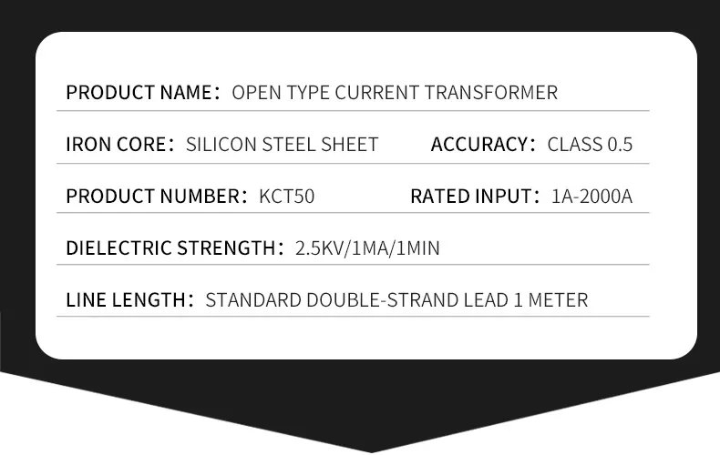 Kct50 300a 800a 1000a 1500a 2000a transformador