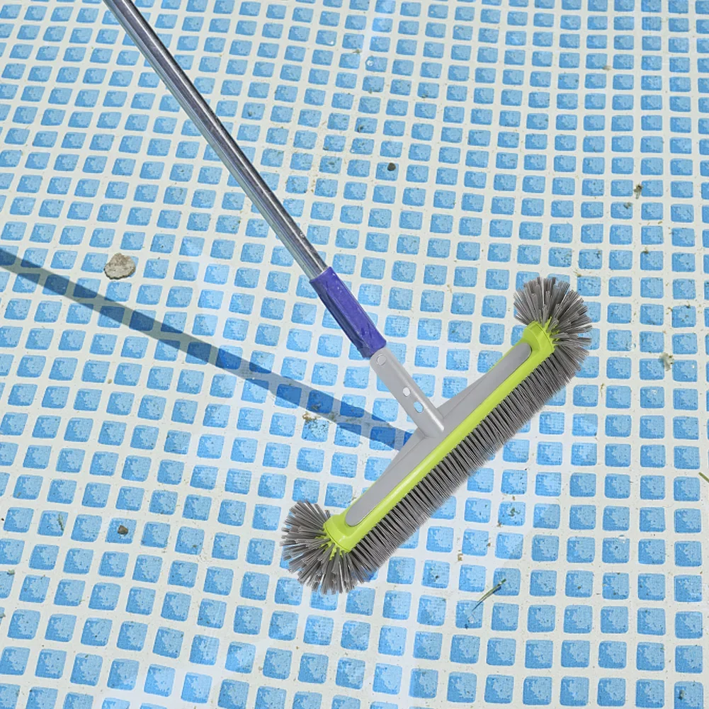 Swimming Pool Brush Durable Pool Floor Wall Cleaning Tool Broom Algae Remover Scrubber Cleaning Brush Head Cleaner Tool