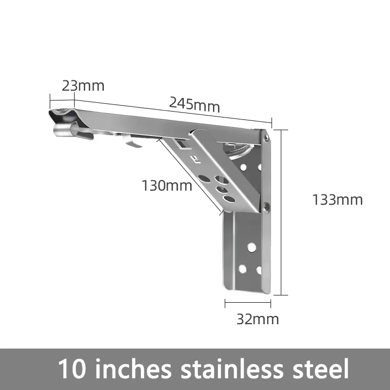 Triangular Folding Heavy Duty Metal Shelf Bracket