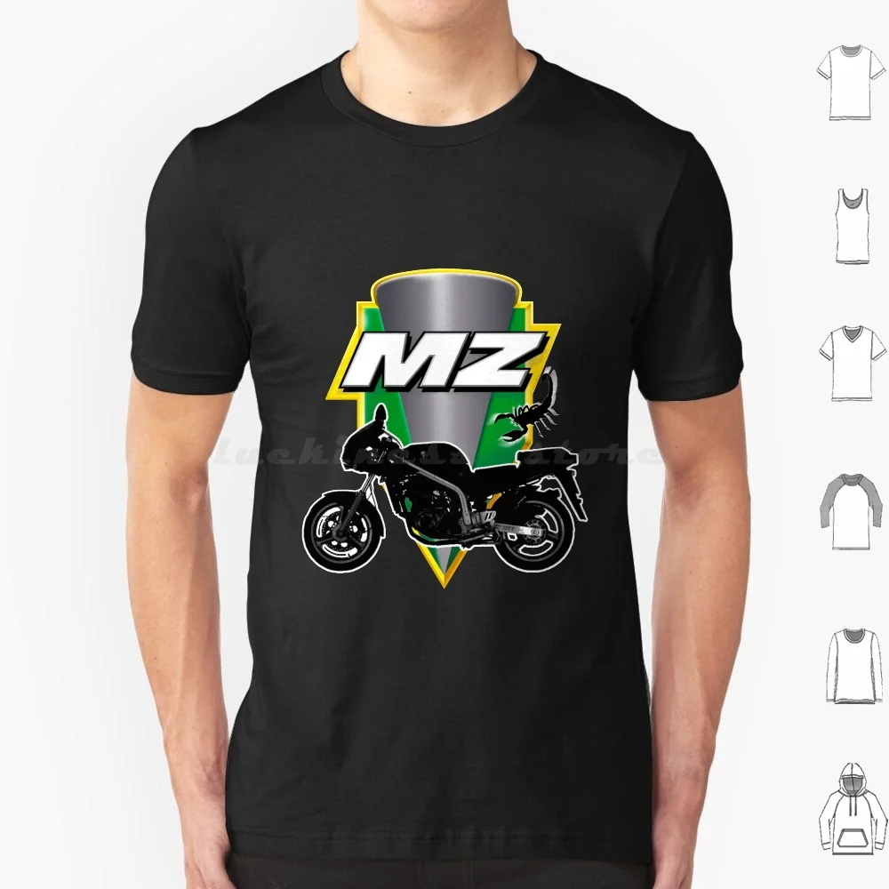 Mz Skorpion E Logo T Shirt Cotone Uomo Donna Stampa Fai Da Te Mz Scorpion Mastino Saxon Sfx Redstar Etz Ets Kobra Baghira Moto Muz