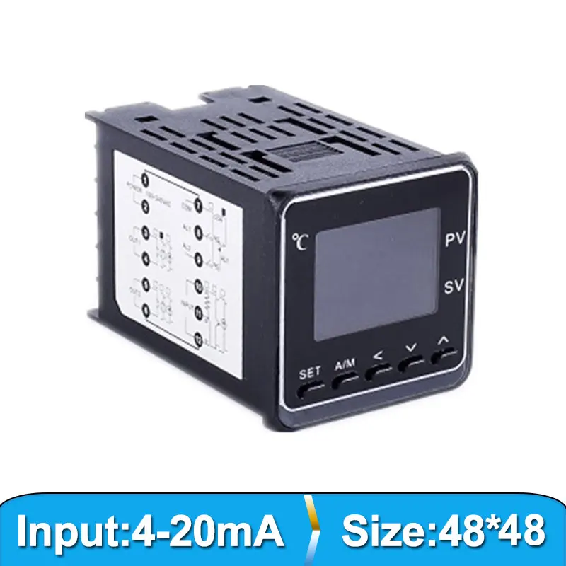 420ma Input 50 Segments Programmable Ramp Soak Lcd Pid Temperature