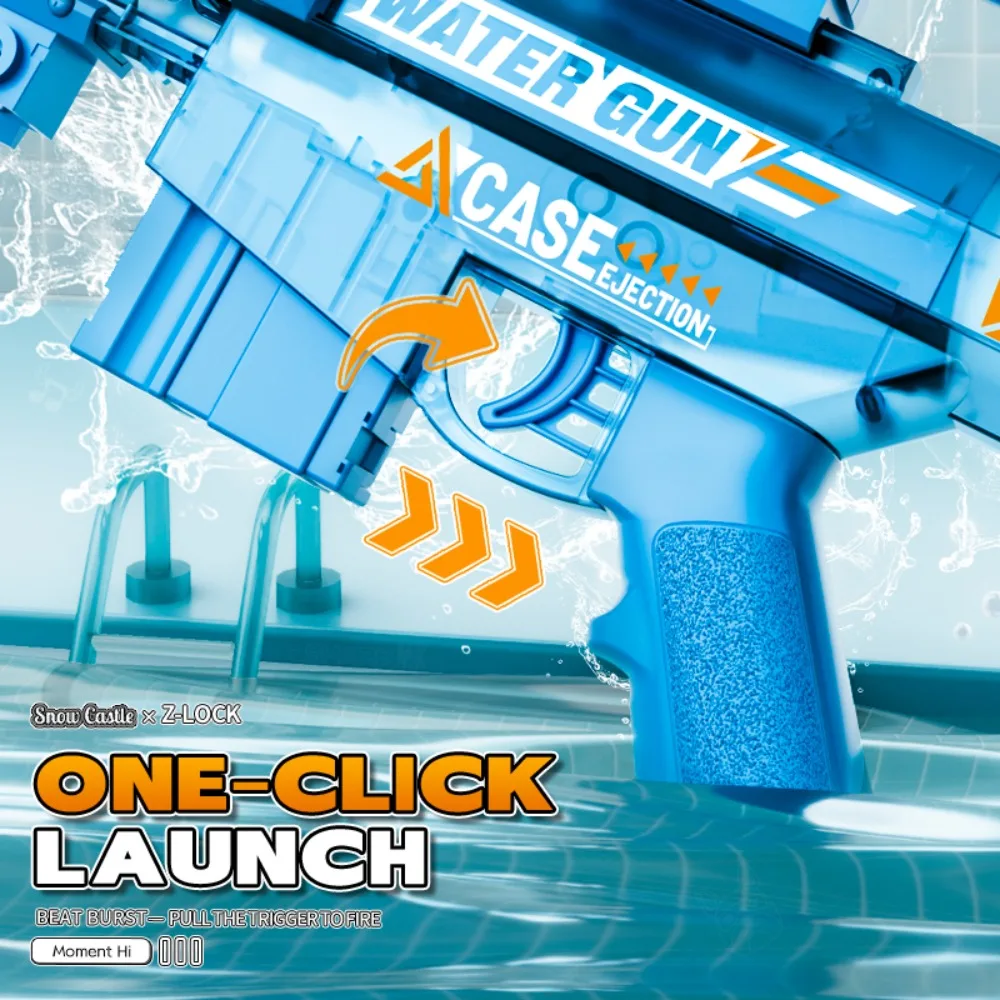 Electric Water Gun With Automatic And Manual Modes For Beach Pool_voghion.com