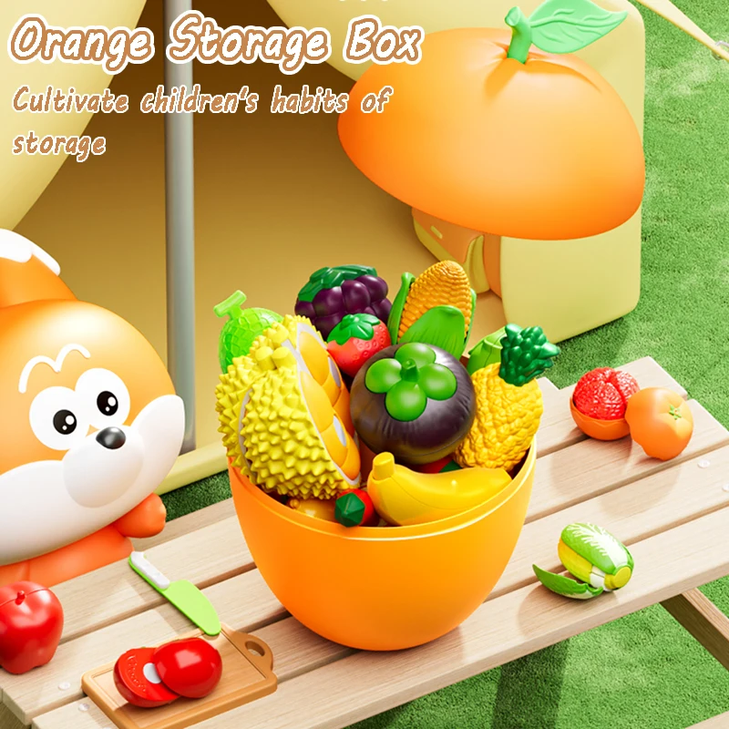 Pretend Kitchen Toys Pretend Food Toys Kitchen Toys Educational Toys Kid Pretend Play Kitchen Toy Set Simulation Cut Fruit Vegetables Sensory Game Make Pizza Food Cook Girl Interactive Education