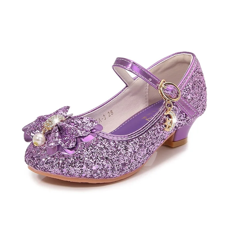 2018 New Butterfly Girl High Heel Sandals Children  Produktbild-Vorschau 14