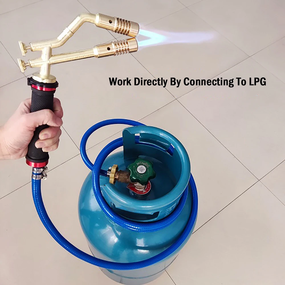 2000℃ High Temperature Welding Torch Liquefied Gas Cooking Fierce Fire Torch Household Industrial Copper Aluminum Welding Tools gas torch welding torch
