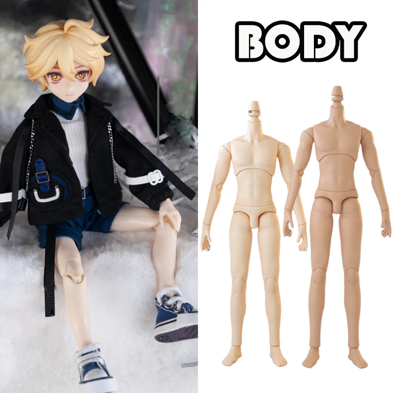 New Male Doll Joints Body Figures Multi-Joints Movable Doll Body