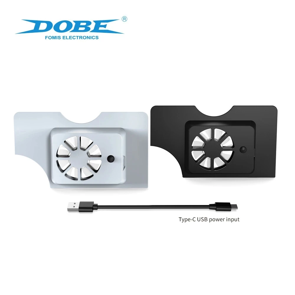 NEW DOBE TNS-1136 for Switch OLED Host Base Cooling fFan Radiator, Equipped With Dedicated Charging Cable