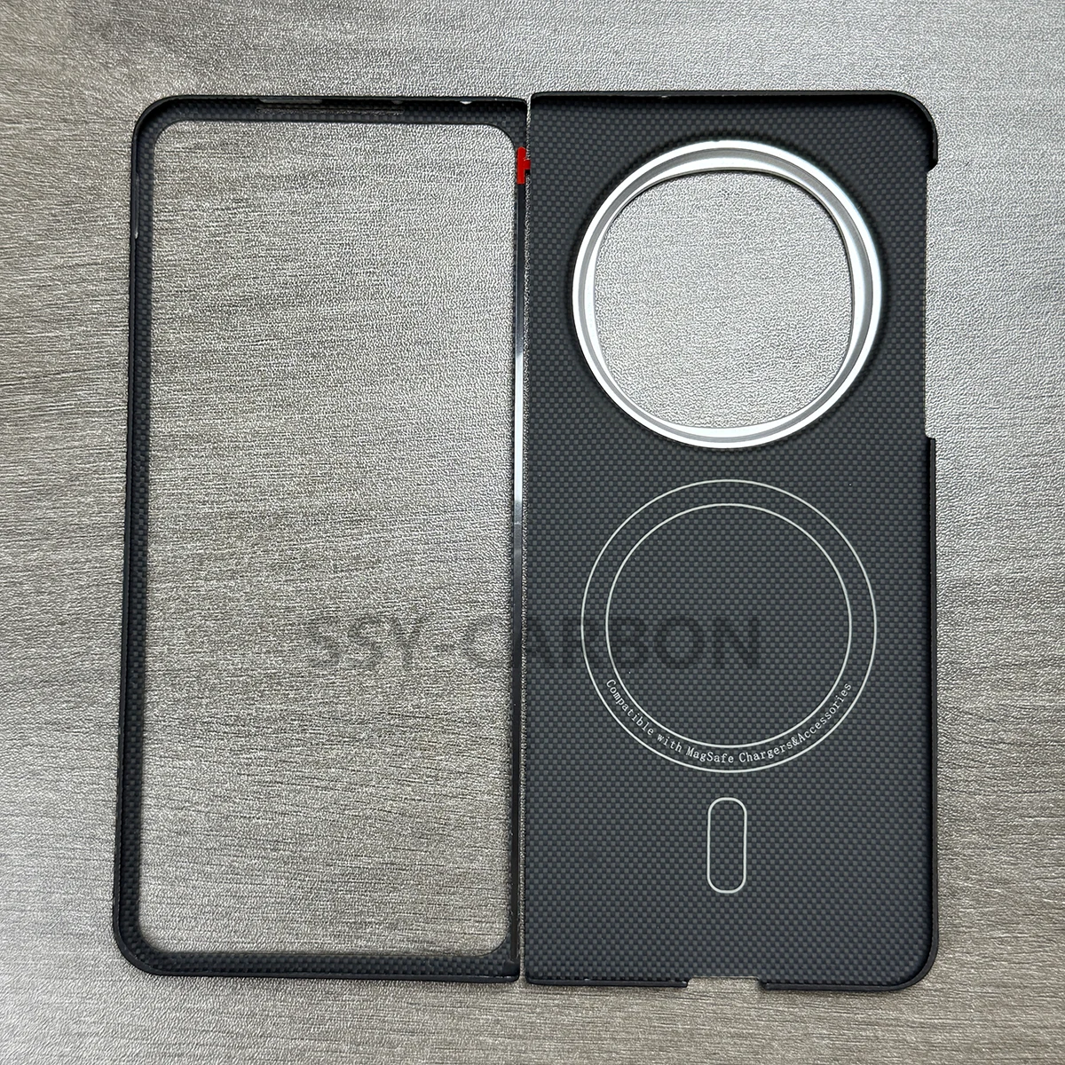Ultra-Thin Lightweight Real Carbon Fiber Aramid Magnetic Phone Case, Magsafe Compatible