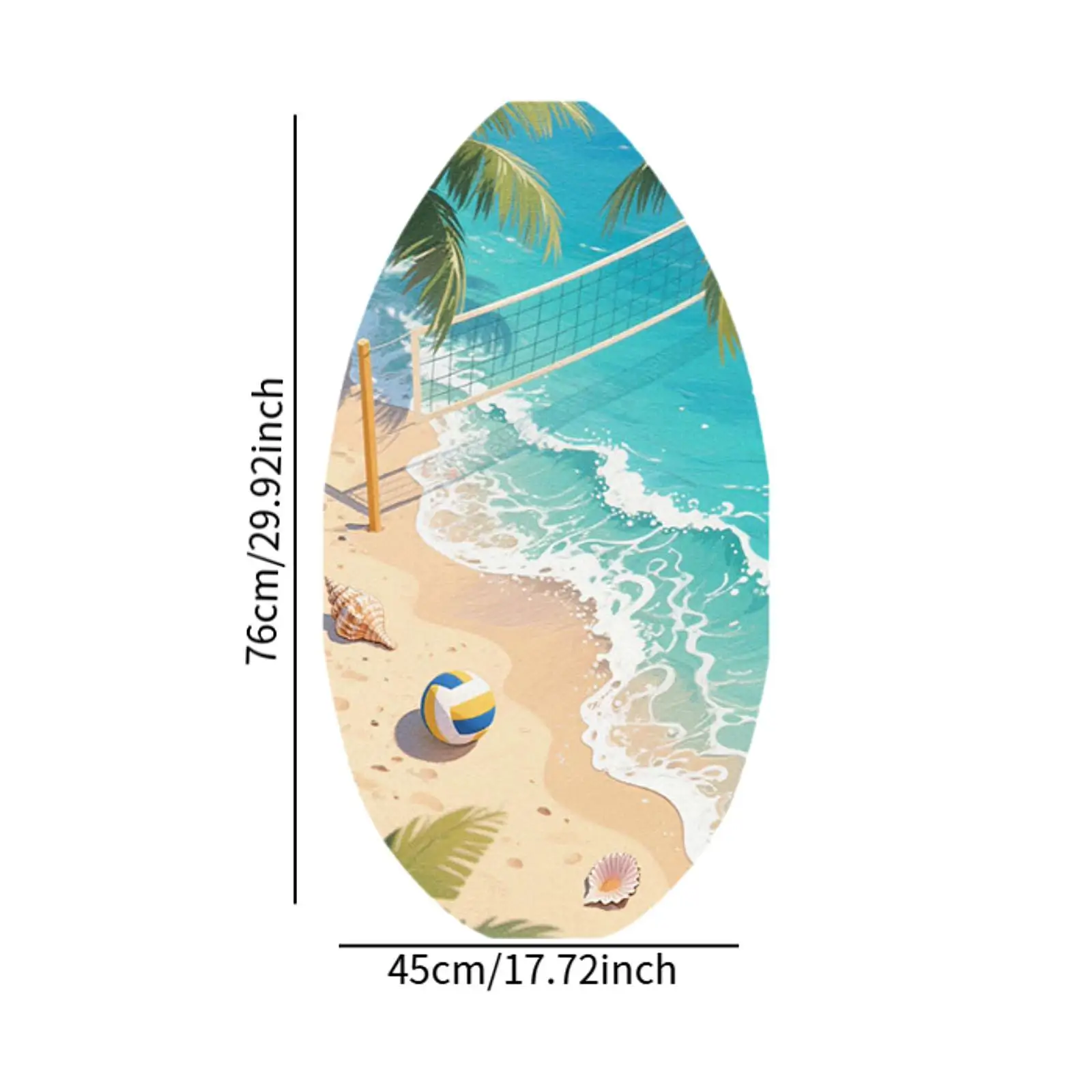 Wooden Lightweight Skimboard 6