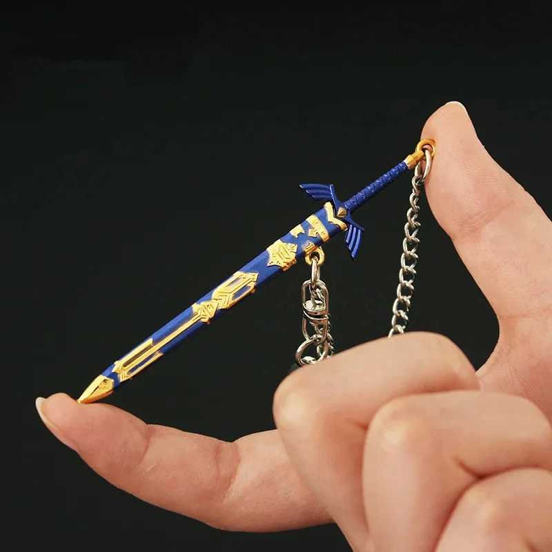 ゲームゼルダリンクマスターソードキーチェーンコスプレ合金開閉