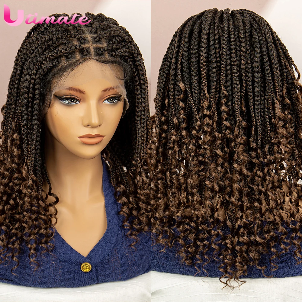 Short Box Braided Wig 1