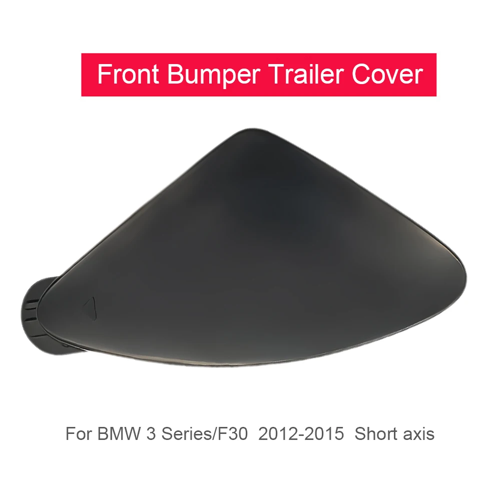 Car Front Bumper Tow Hook Eye Cap Replace 51117293116 Front Bumper Tow Hook Cover for BMW 3 Series F30 2012 2013 2014 2015 6