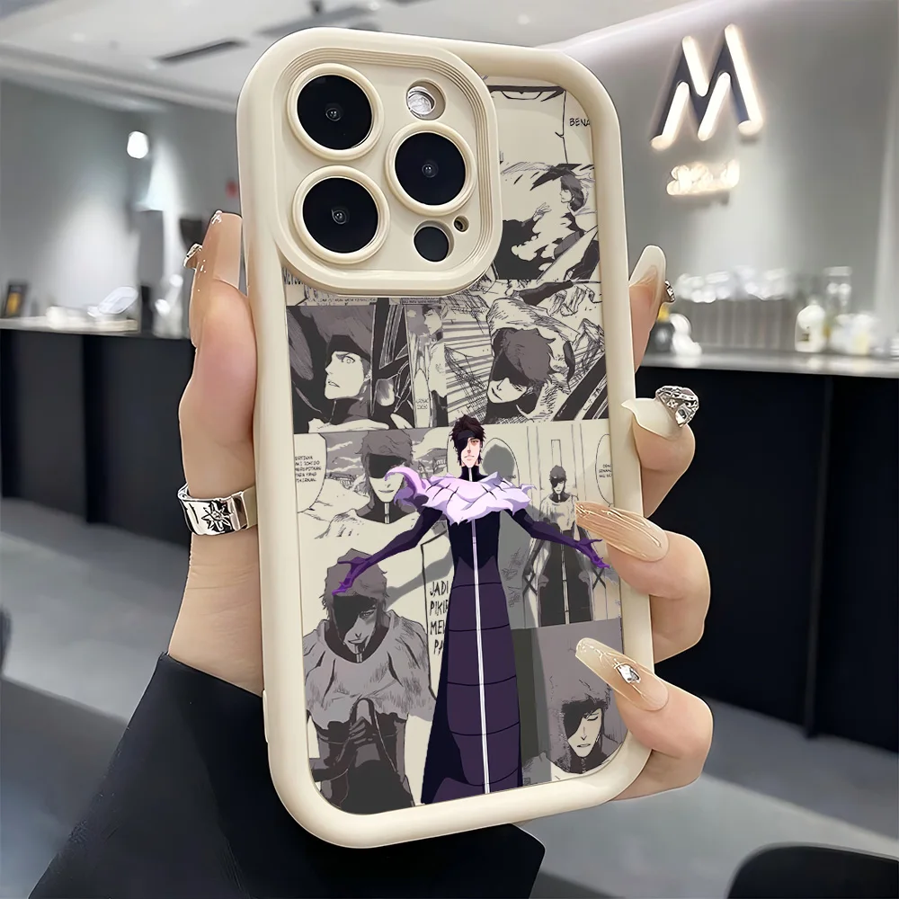 Stylish Anime Ichigo B-Bleach Soft TPU Phone Case Cover