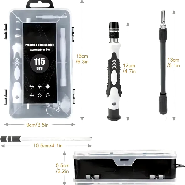 115-in-1 Precision Screwdriver Set 3