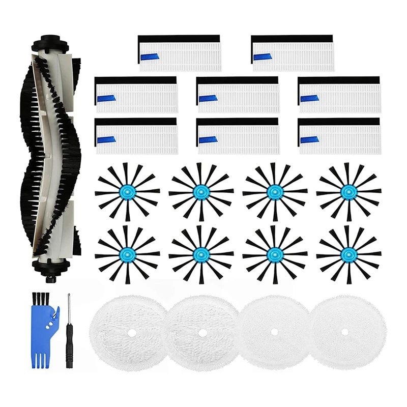 

Replacement Parts Kits For Bissell 3115/EV675 Robot Vacuum, Main Brush, Hepa Filter, Side Brushes, Mop Pad