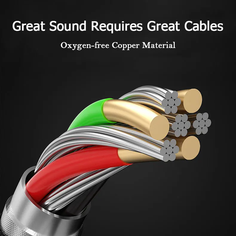 3.5mm In Ear Earphones Wired Headphones with Microphone Stereo Earbuds Sports Headset for Huawei Xiaomi Samsung Phone MP3 MP4 4
