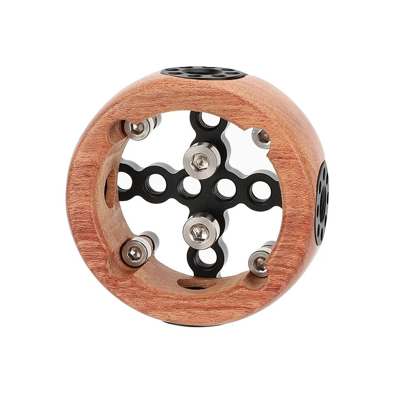 Ooooooooooooooooooden Andandgrip com 16 Ty---tytyle Ceccessory Read Hread & 420 Crew Tripulação Ount Montagem Ound Ound para Irless Less Less Irirrorless Ameramera Ceccessor - Image 5