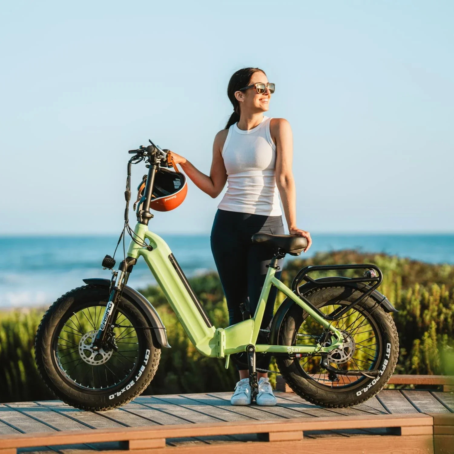 Folding electric bicycle Bafang350W motor 36V25AH large battery 20 inch all terrain tire hydraulic brake,electric bike,electric bicycle