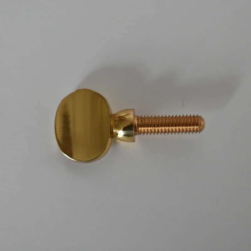 Gold Copper Clarinet Saxophone Screws, Neck Tightening Screws, Soprano, Alto, Tenor, Woodwind Instrument Parts Pack of 10