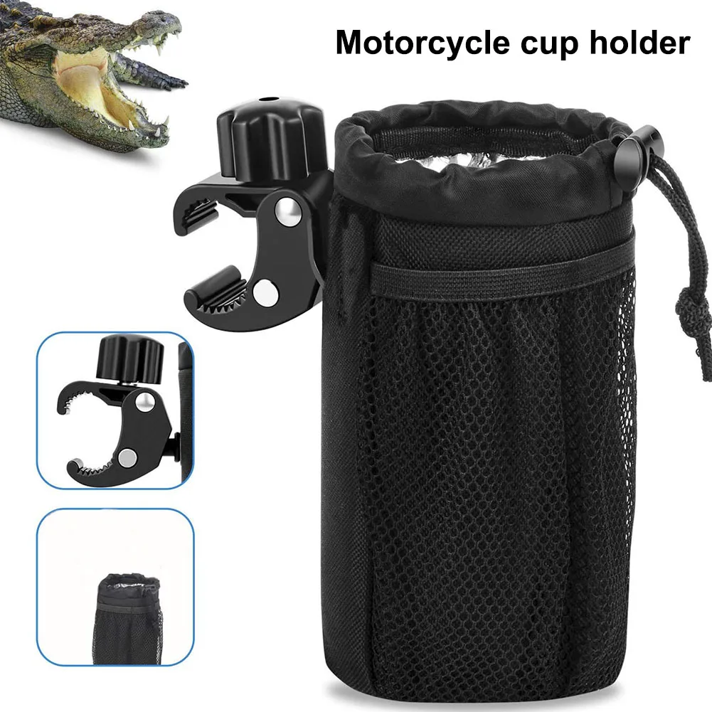 

Motorcycle Handlebar Cup Holder Adjustable Clip Keep Cold&Warm for Motorcycle Scooter ATV/UTV Walker Motorcycle Accessories