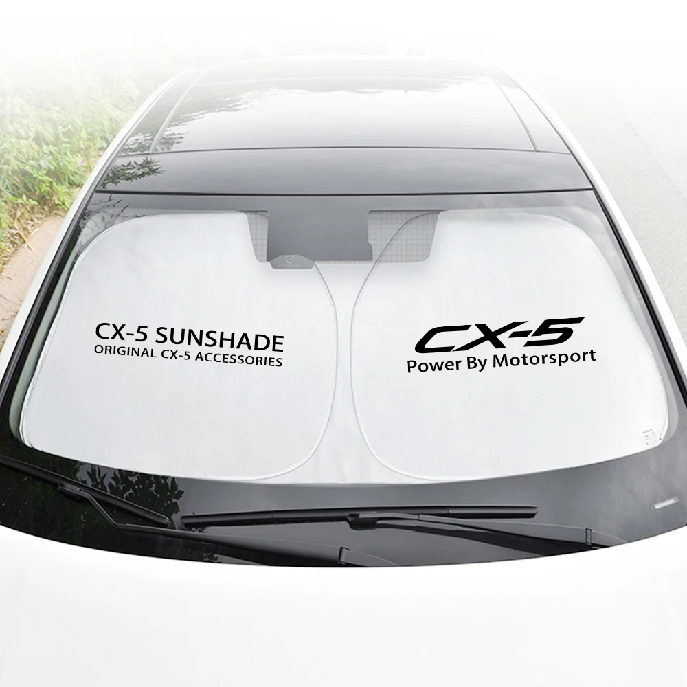 Car Windshield Sunshade Cover UV Ray UV Blocking Interior Protection Accessories For Mazda CX5 CX 5 KE KF AWD Skyactiv SUV CX-5 car sunshade windshield sunshade windshield sun shade