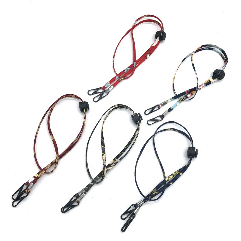 

70cm Adjustable Face Mask Lanyard Multi-style Anti-lost Traceless Eyeglass Chains Face Mask Handy Portable Neck Rop