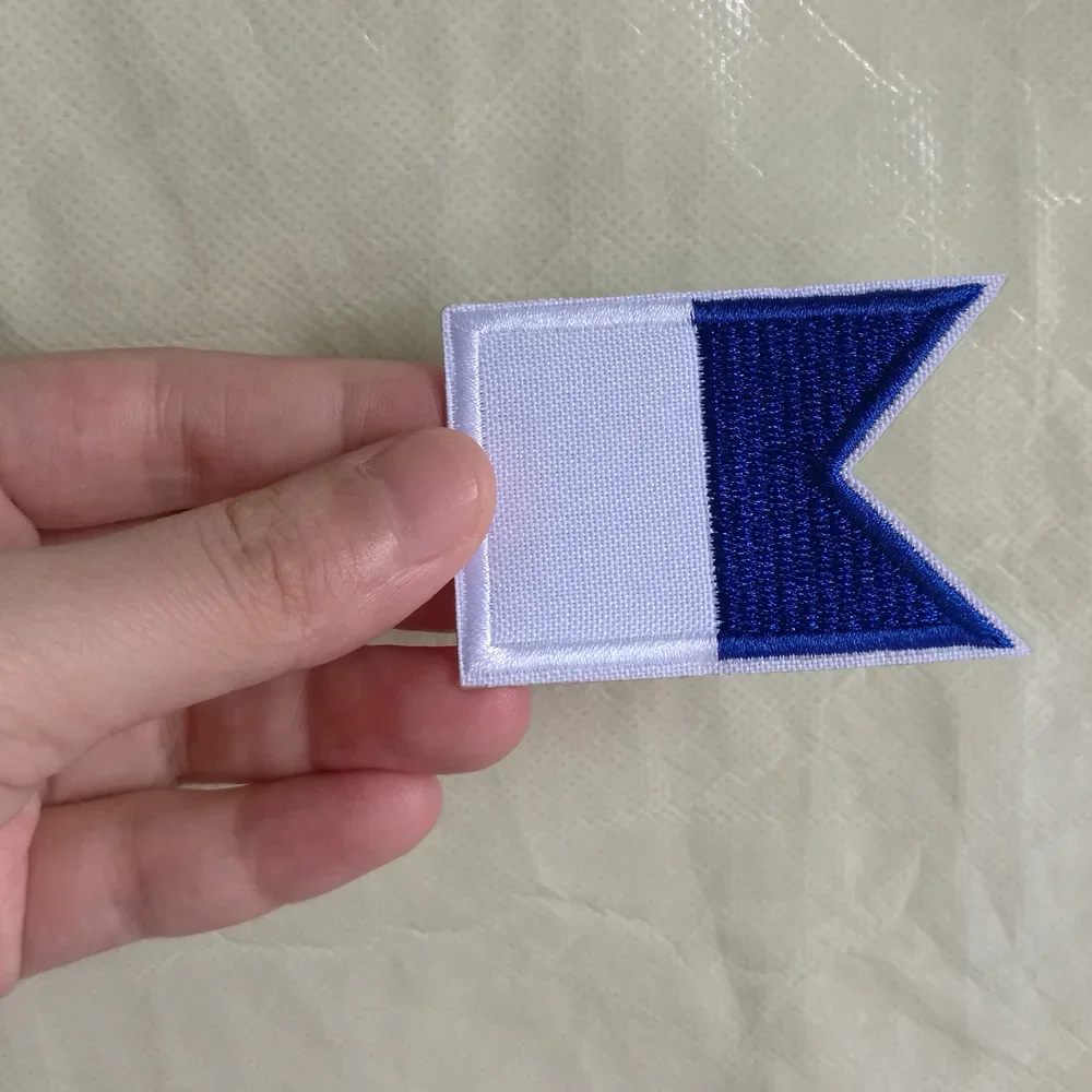 Scuba Diving Flag Embroidered Patch repair patches scuba diving spool diving stick scuba diving weight pouch scuba diving tank scuba diving slate diving lanyard scuba diving buoy scuba diving key chain diving game toys Backpack Bag Flag Patch 2/6/12PCS