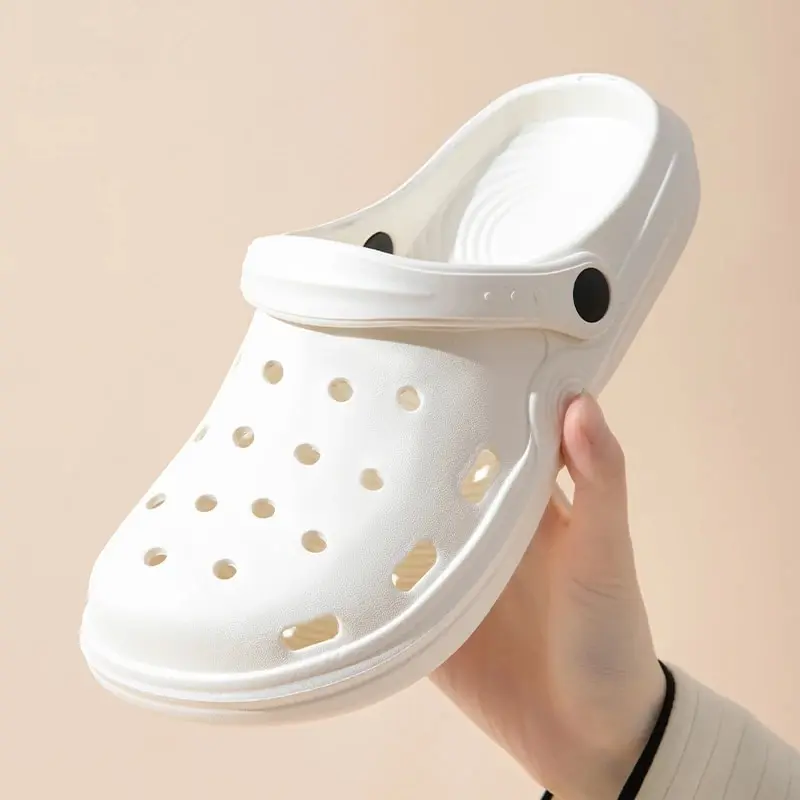 Women's Summer Thick Sole Increase Anti Slip Fashion Work Beach Baotou Slippery Sandals Dongdong Shoes