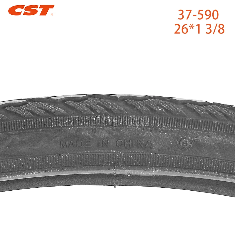 CST 26inch Bicycle Tire 26x1 3/8 C3022 Wear-Resistant Mountain Bike Pneu Bicicleta 37-590 MTB Bicycle Tyres