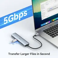 MOKiN USB C HUB 4K60Hz Type C to HDMI PD 100W Adapter For Macbook iPad Pro M2 M1 PC Accessories 3 USB3.0 5Gbps Docking Station - Image 4