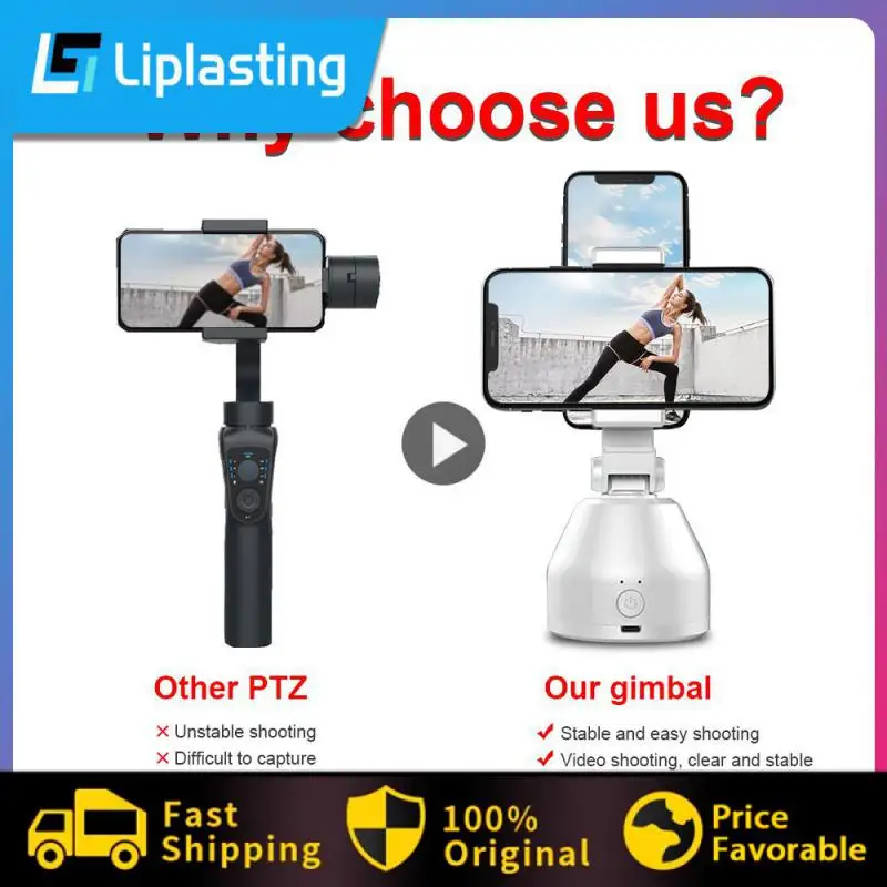 Rotazione Face Tracking Selfie Stick Treppiede All-In- Object Tracking Holder Fotocamera Gimbal Photo Vlog Live Video Record