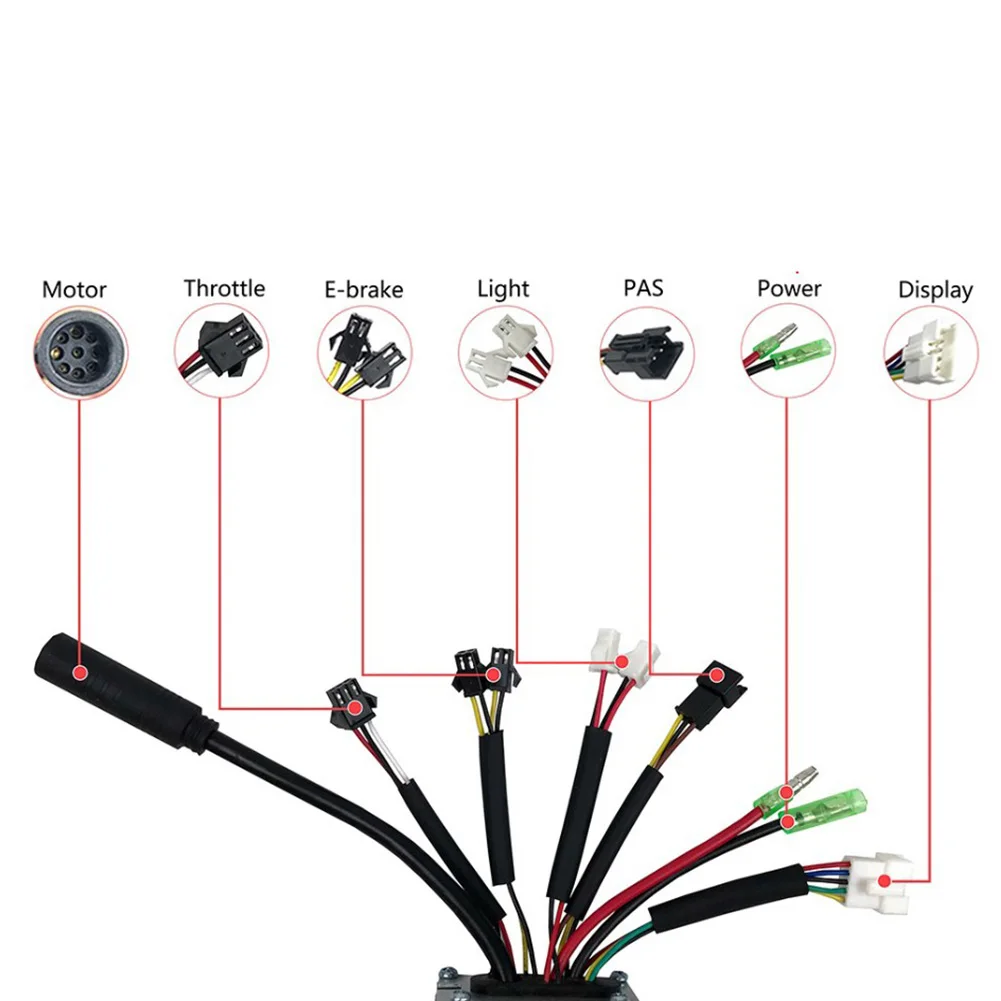 

Brand New Sine Wave Controller Ebike 22±1A 500W DC36V/48V For 500W Brushless Motor For Efficient Motor Operations