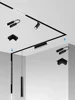 Magnetic Track Light System Suit 15/20/35 type Track Accessories Livingroom Magnetic Rails Fixtures Attachment DC48V Spotlights 6