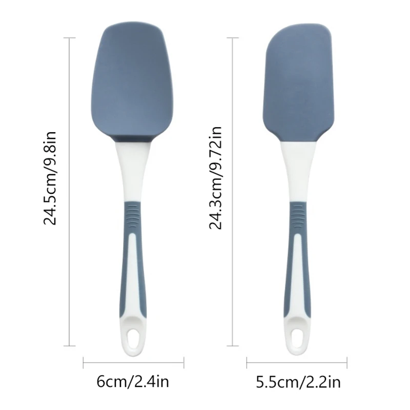 Silicone spatula shovel ergonomic cake spatula icing kitchen DIY baking tools accessories