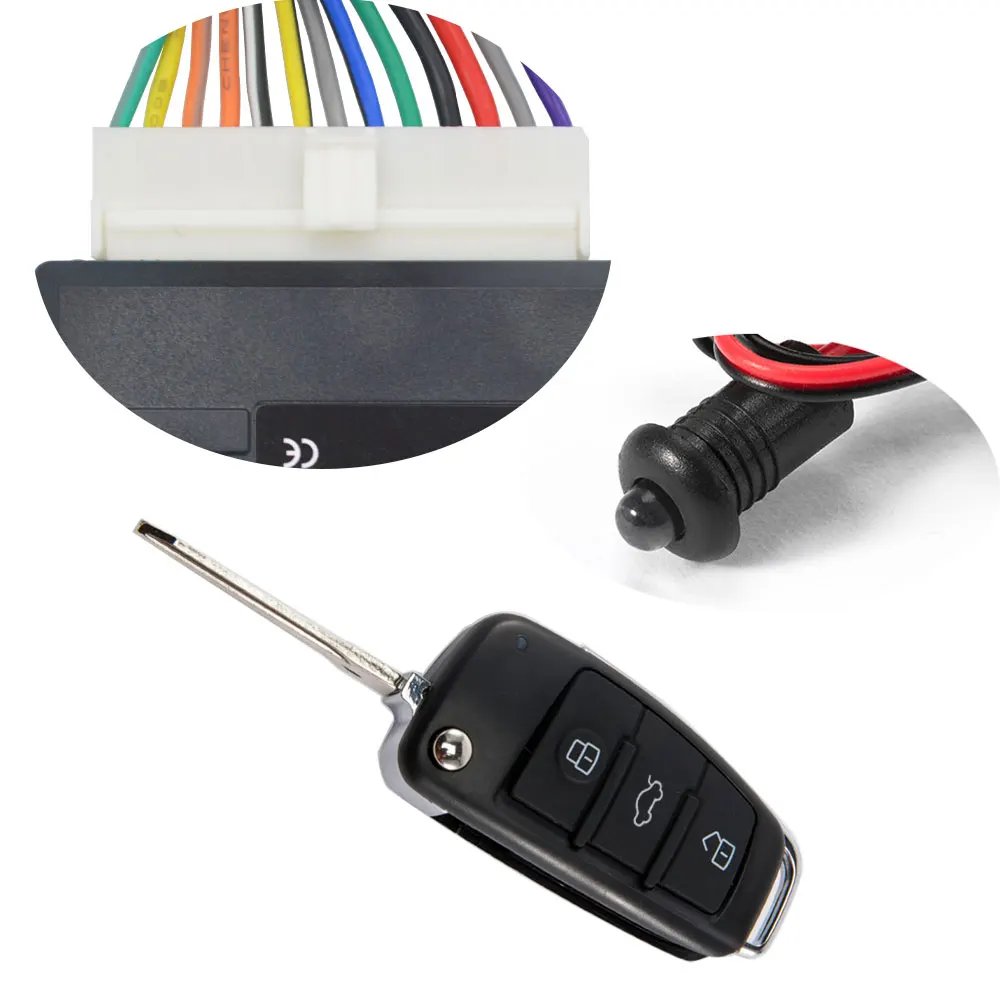 установка центрального замка keyless entry system