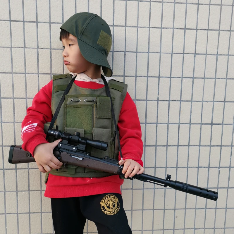 Ropa de camuflaje militar para niños, equipo de combate CS