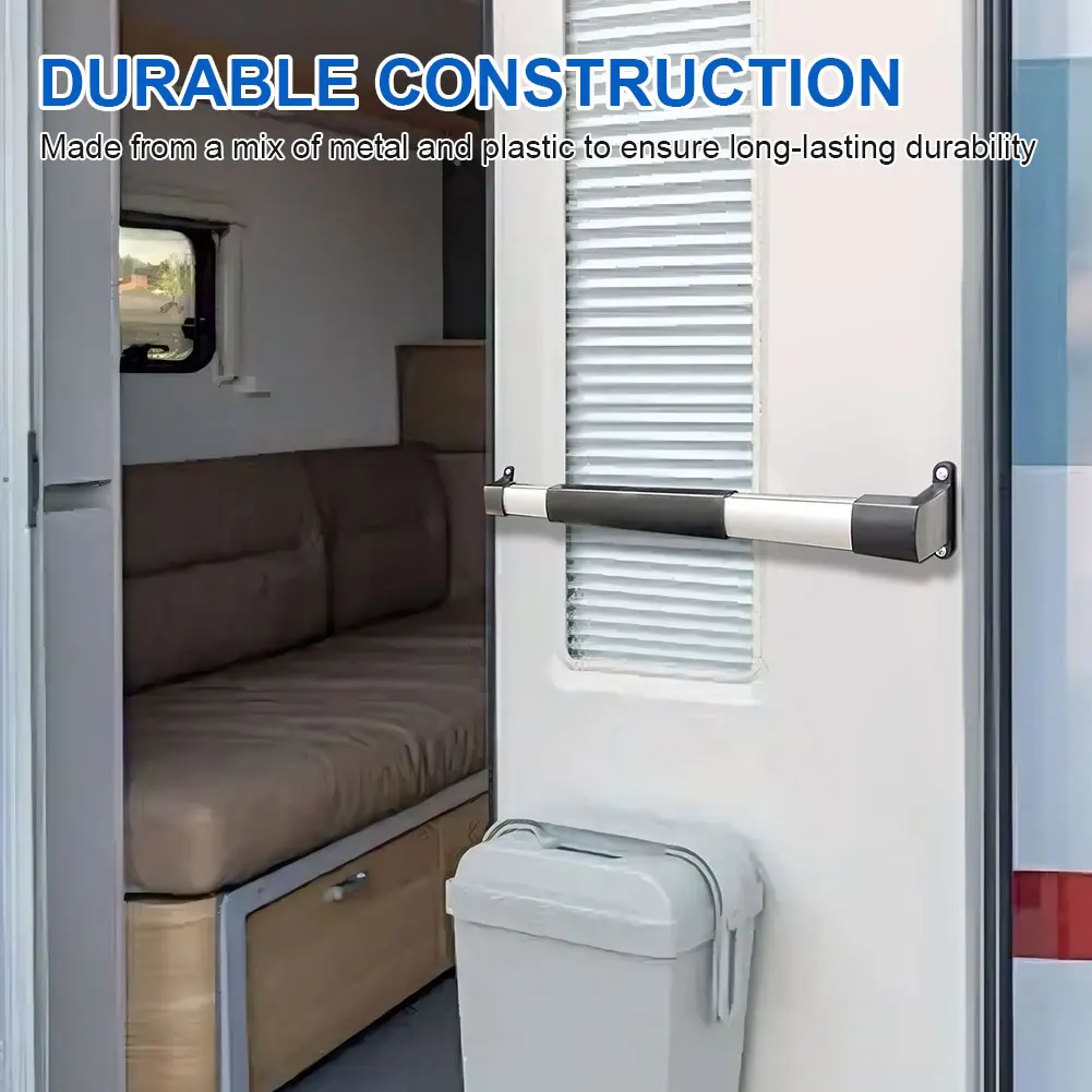 RV Screen Door Handle Adjustable RV Screen Door Cross Bar RV Door Handle Grab Bar RV Accessories