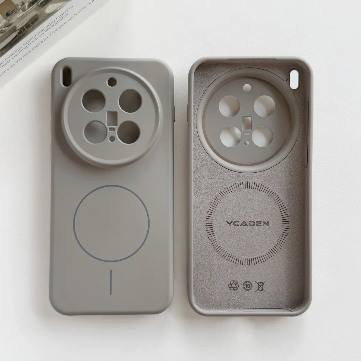 Liquid Silicone Magnetic Charging Phone Case - Premium Protection & Style