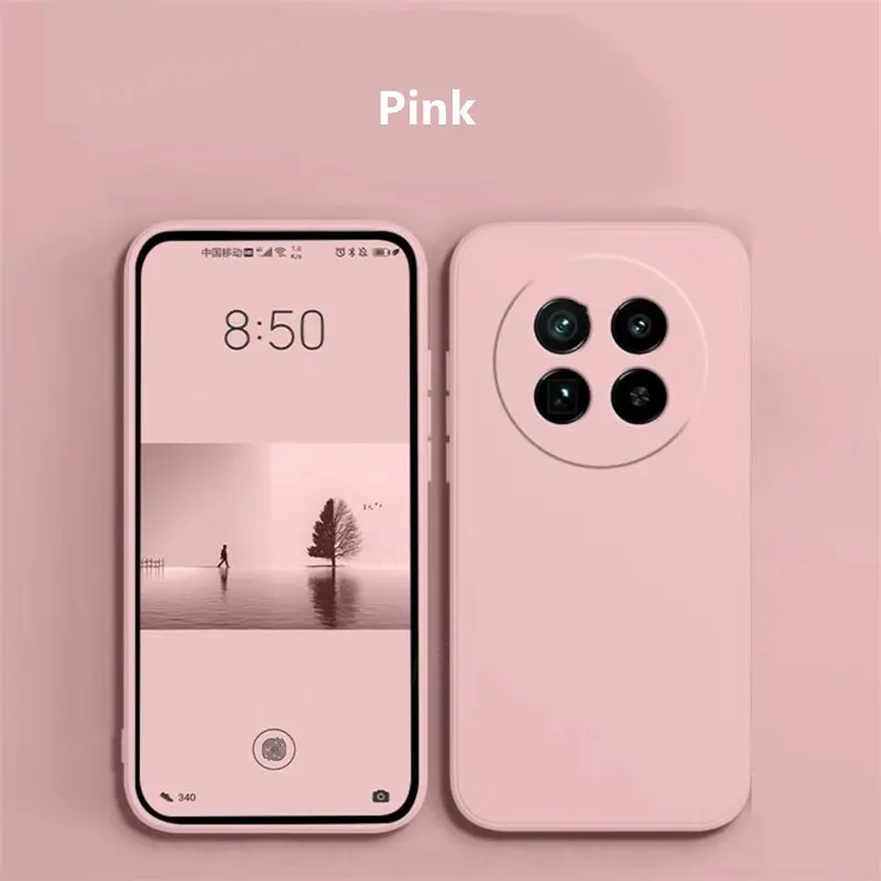Soft Liquid Silicone Protective Phone Case Cover - Original  Coque Design