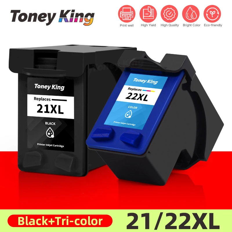Compatible-For-HP-21-22-For-HP-21-XL-22-XL-Ink-Cartridge-For-HP21 ...