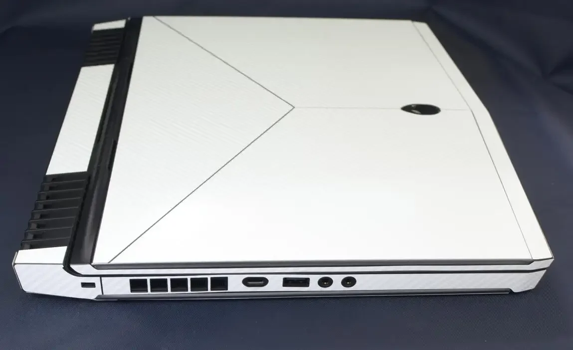 KH Laptop Carbon fiber Leather Sticker Skin Cover Protector for Alienware 17 R4 ALW17C 17.3" with Tobii Eye Tracker release