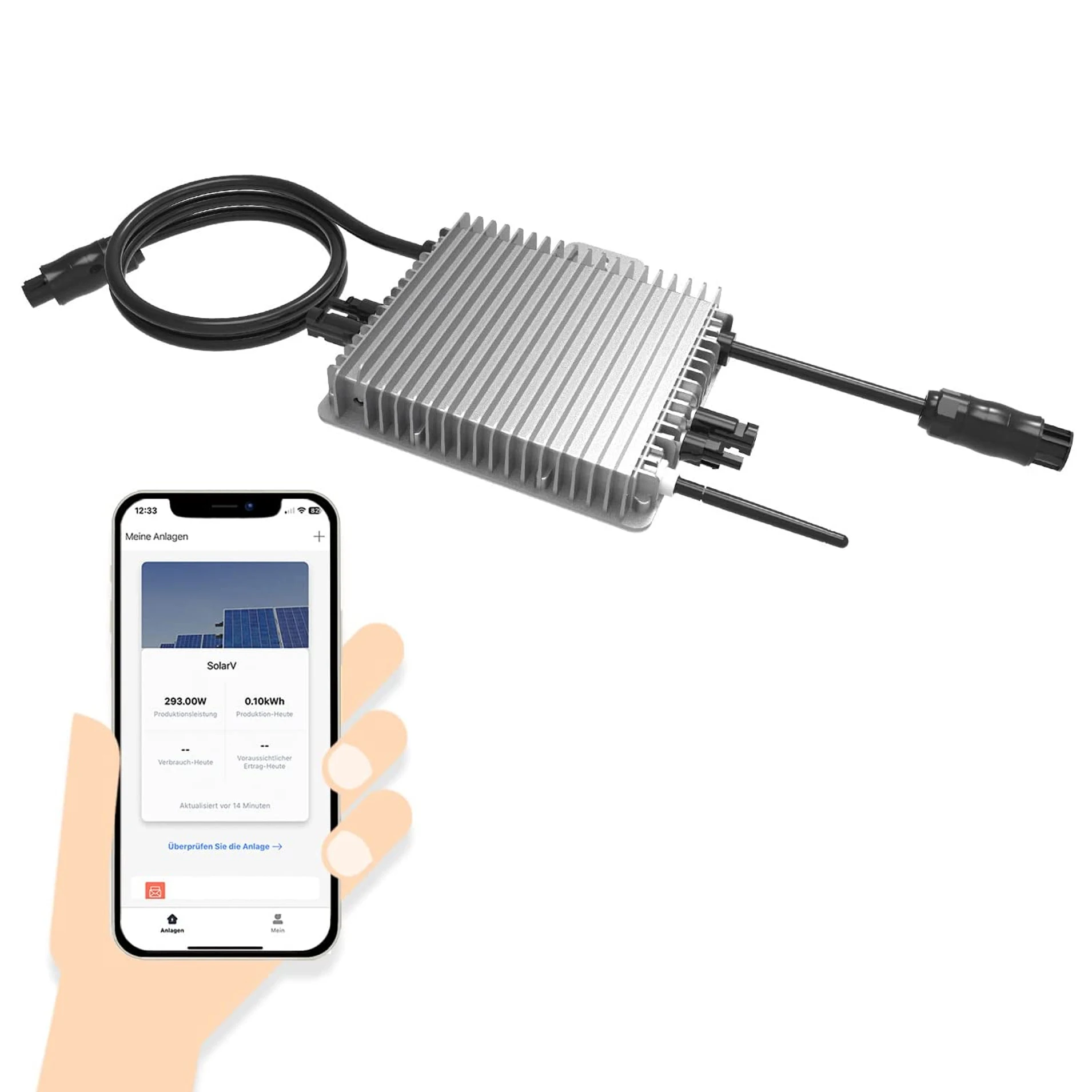 Deye Sun600G3-Eu-230 Micro Inverter Solare 600W Monofase 2 Mppt Deye Micro Inverter