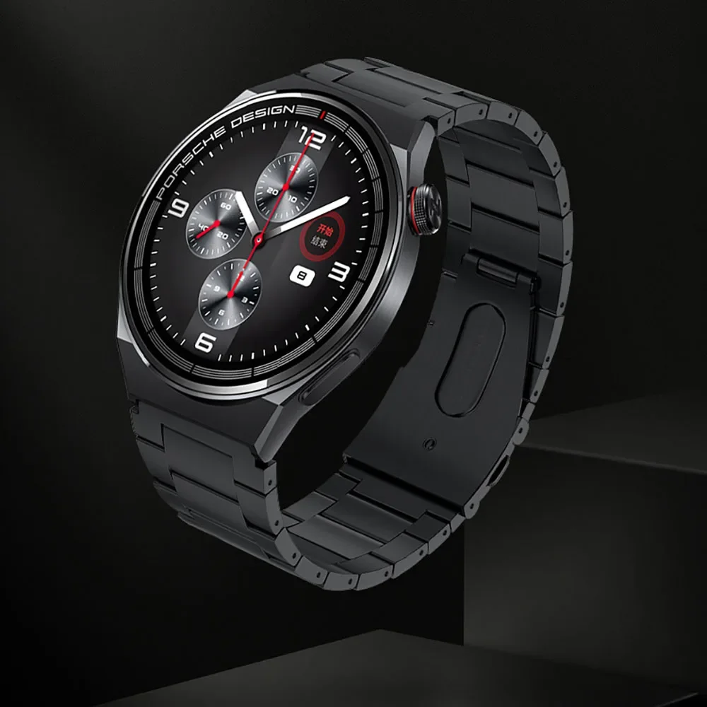 22mm Titanium Metal Strap for Huawei Watch 3/4 Pro/GT3-2 Pro Light Stainless Steel Wristband for Samsung Watch 3/S3/Amazfit GTR