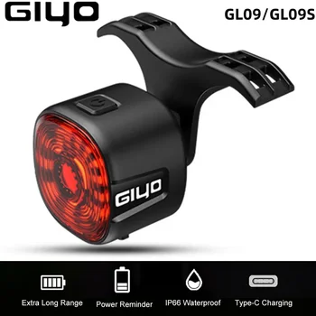 Smart Brake Bicycle Rear Light Auto on/Off Stop Signal Brake Road Bike LED Taillight Type-C Charge MTB Cycling Safety Flash Lamp 1