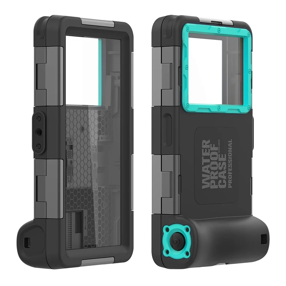 

2 Generation Universal Professional Waterproof Case For iPhone 15 14 13 12 Pro Max Diving 15M Depth Case For Samsung S23 Ultra