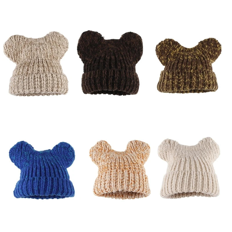 

Winter Bear Hat Long Ear Oversized Bear Hats Headdress Photo Props DXAA