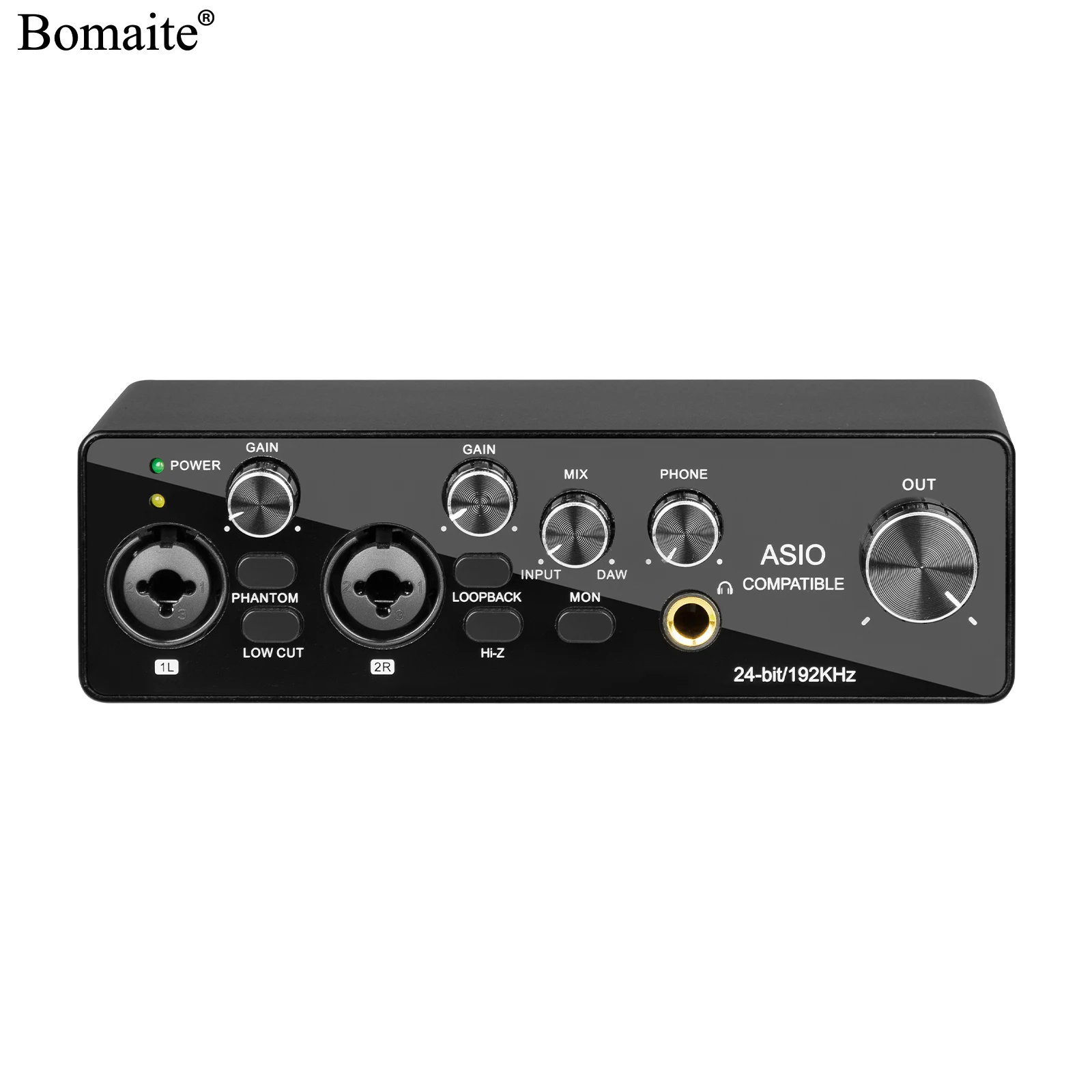 MQ22/44 ASIO Audio Professionelle Soundkarte 2/4 Kanal USB Audio Interface für Live-Aufnahmen