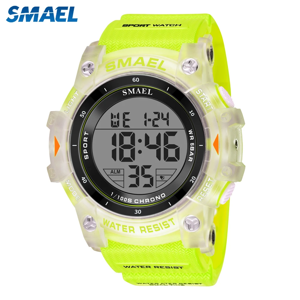 Men's Waterproof LED Digital Sports Watch - Multifunctional Stopwatch & Alarm Clock, Lightweight Design