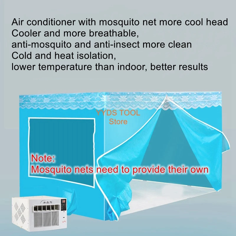 

Mosquito net air conditioning compressor cooling small air conditioning dormitory bedroom mobile air conditioning