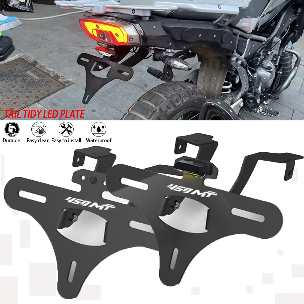 Fender Eliminator Kit For Kawasaki Ninja 500 - License Plate Bracket Tail Tidy